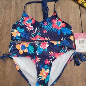 Kanu Surf Tropical Floral Kids Bikini